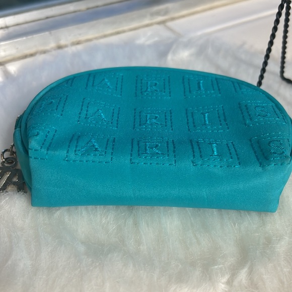 Mini cosmetic pouch with PARIS zipper pull tag. - Picture 5 of 5